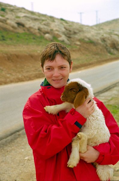 Famille de bédouins, amis de Khaled, croisés sur la route