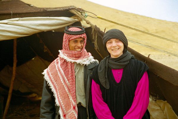 Famille de bédouins, amis de Khaled