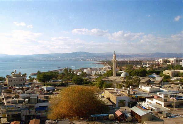 Vue de la ville, Israël en face